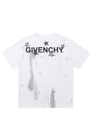 Camisa Givenchy com Detalhes de Preto ''Branco"