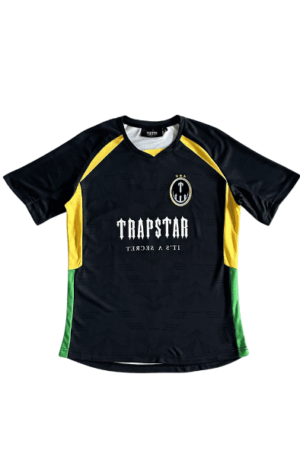 Camisa Trapstar Irongate Football "Preta"