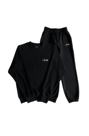 Conjunto Corteiz Alcatraz Básico "Preto
