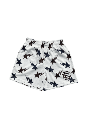 Short Eric Emanuel X Bape com Logo Marron "Branco"