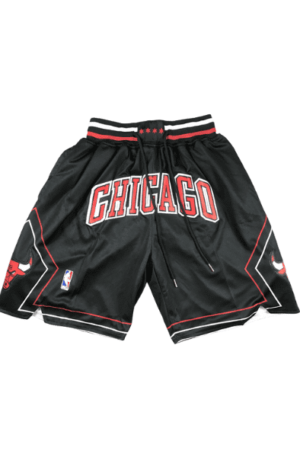 Short NBA Just Don Chicago Bulls "Preta"