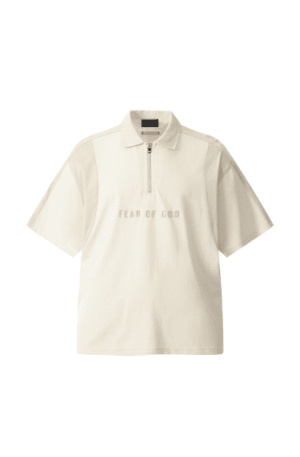 Camisa Polo Fear of God com zip "Bege"