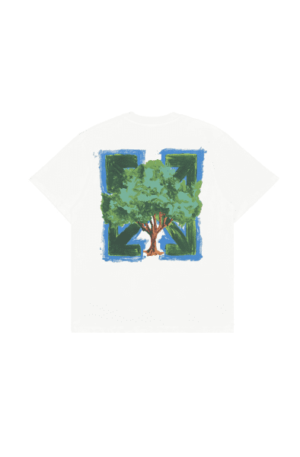 Camisa Off White Arrow Tree S/S Skate "Branco"