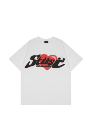 Camisa Stussy x CPFM Heart"Branca"