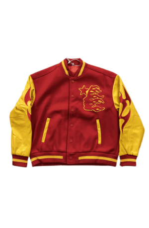 Jaqueta Varsity Hellstar Records Werewolf Letterman