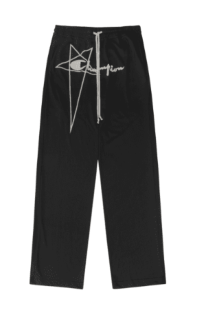 Calça Rick Owens x Champion Dietrich Drawstring "Preta"