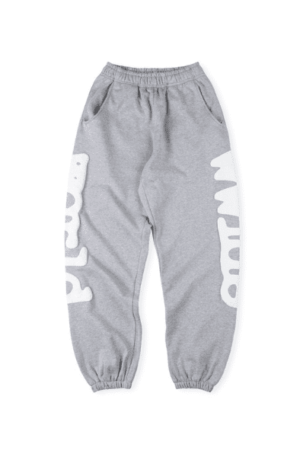 Calça Moletom Sp5der Beluga "Cinza"