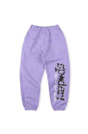 Calça Moletom Sp5der P*NK V2 "Roxa"