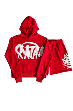 Conjunto Syna World  "Vemelho"(Moletom+Short)