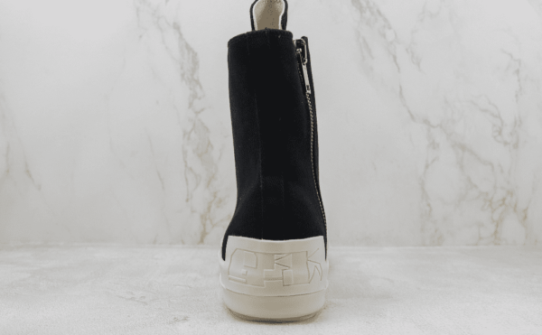 Tênis Rick Owens DRKSHDW Ramones Canvas High - Imagem 4