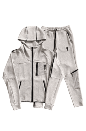 Conjunto Trapstar Irongate T Fleece "Cinza"