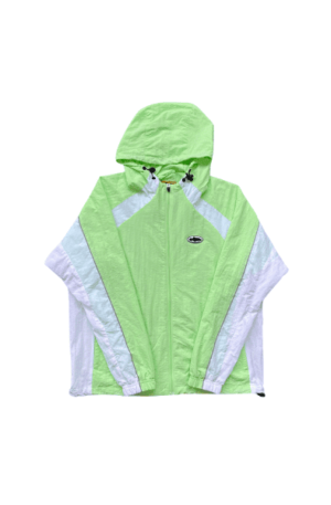 Jaqueta Corteiz Alcatraz Sun & Rain Windbreaker "Verde"