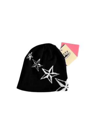 Beanie Corteiz 4 Estrela"Preto"