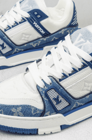 Tênis Louis Vuitton Trainer "Azul/Branco"