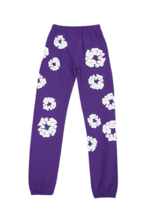 Calça Moletom Denim Tears The Cotton Wreath"Roxa"