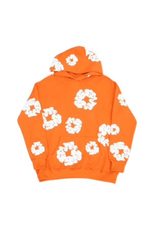 Moletom Denim Tears The Cotton Wreath"Laranja"