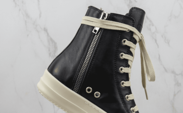 Tênis Rick Owens Phlegethon High 'Black Milk' - Imagem 5