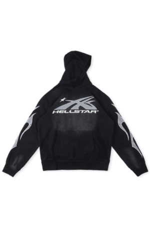 Moletom Hellstar com Detalhes Cinza"Preto"