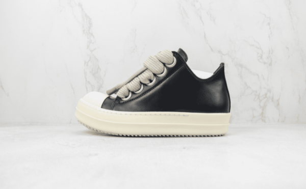 Tênis Rick Owens Luxor Jumbo Padded Low 'Black Milk' - Imagem 2