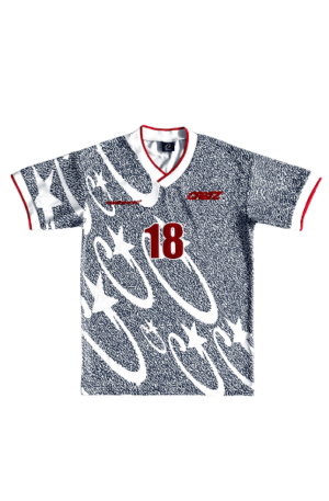 Camisa Corteiz Carni Stellations Football "Preta"