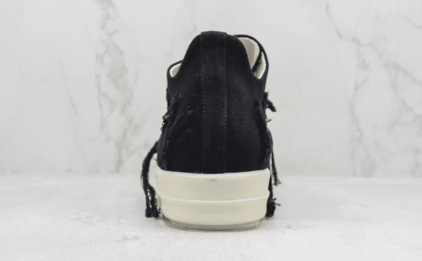 Tênis Rick Owens DRKSHDW Distressed-Effect Low-Top - Imagem 4
