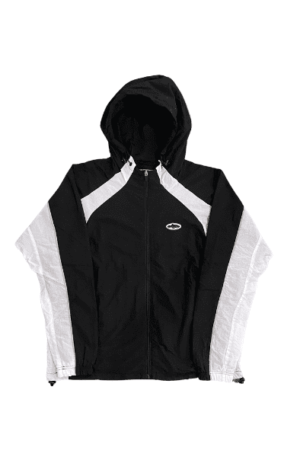 Jaqueta Corteiz Alcatraz Sun & Rain Windbreaker "Preta"