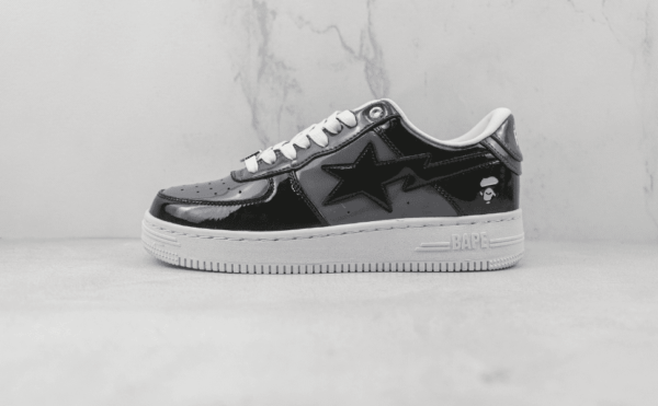 Tênis A Bathing Ape Bape Sta Low Color Camo Combo Black - Imagem 2