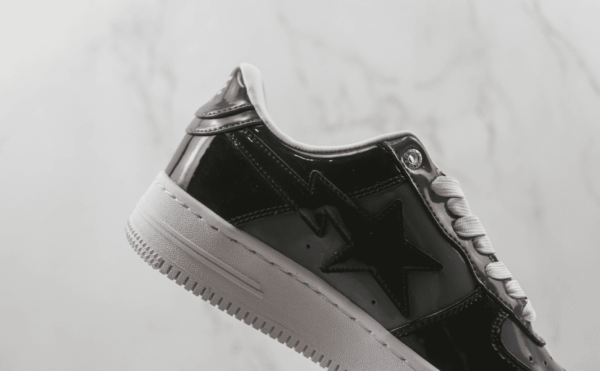 Tênis A Bathing Ape Bape Sta Low Color Camo Combo Black - Imagem 4