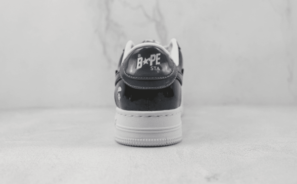 Tênis A Bathing Ape Bape Sta Low Color Camo Combo Black - Imagem 5