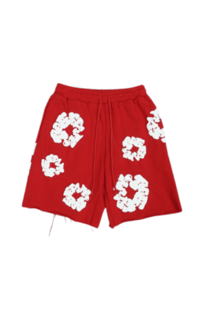 Short Denim Tears Cotton Wreath"Vermelho"