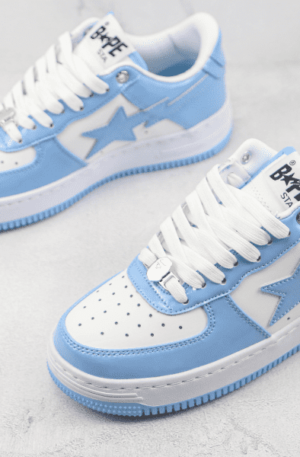 Tênis A Bathing Ape Bape Sta Low "Azul"