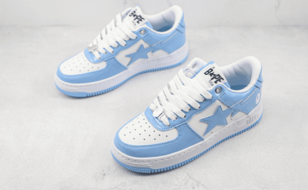 Tênis A Bathing Ape Bape Sta Low "Azul"
