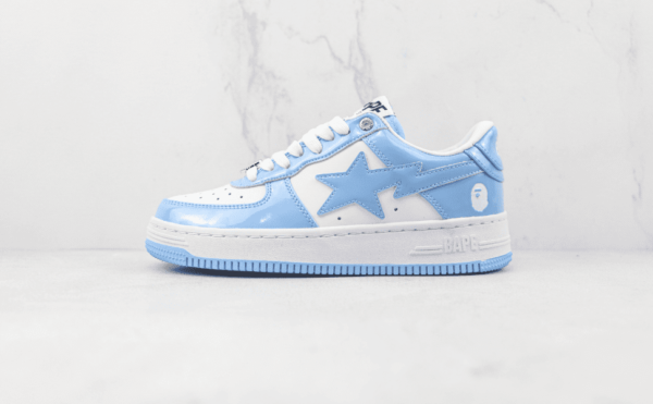 Tênis A Bathing Ape Bape Sta Low "Azul" - Imagem 2