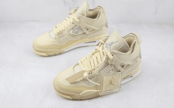 Tênis Nike Air Jordan 4 Retro SP x Off-White 'Sail'