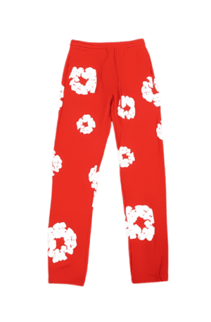 Calça Moletom Denim Tears The Cotton Wreath"Vermelho"