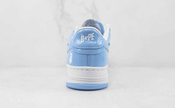 Tênis A Bathing Ape Bape Sta Low "Azul" - Imagem 4