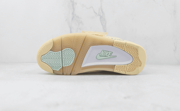 Tênis Nike Air Jordan 4 Retro SP x Off-White 'Sail' - Imagem 3