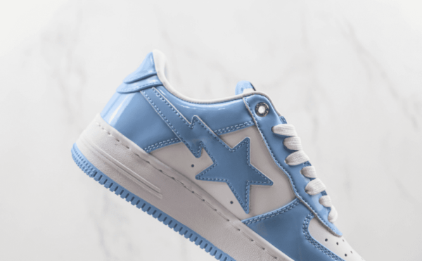 Tênis A Bathing Ape Bape Sta Low "Azul" - Imagem 5