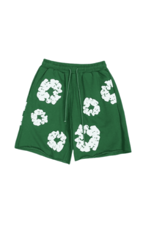 Short Denim Tears Cotton Wreath"Verde"