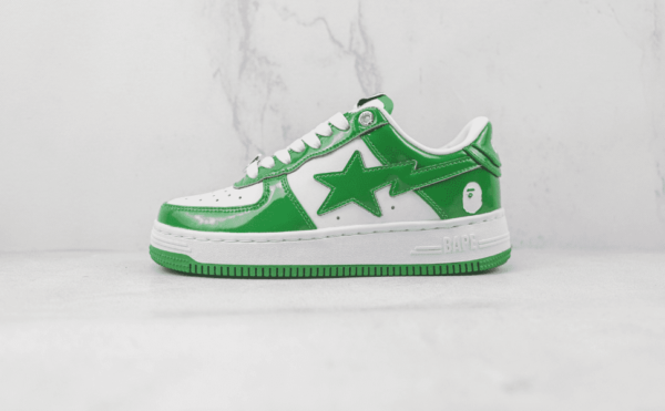 Tênis A Bathing Ape Bape Sta Low "Verde" - Imagem 2
