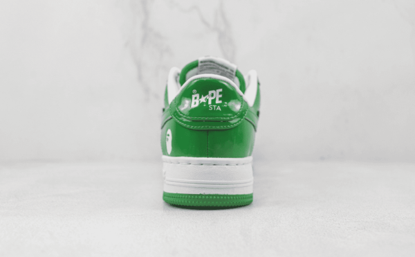 Tênis A Bathing Ape Bape Sta Low "Verde" - Imagem 6