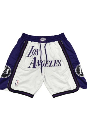 Short NBA Just Don Los Angeles Lakers "Branco