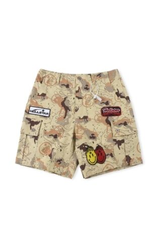 Short Hellstar Camo Embroidered