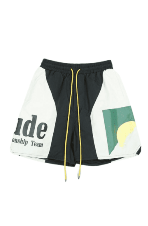 Short Rhude Moonlight"Preto/Branco"