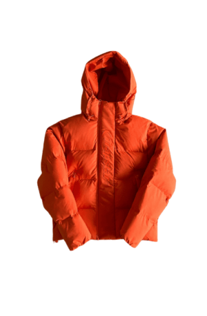 Jaqueta Puffer Trapstar Hyperdrive Technical"Laranja"