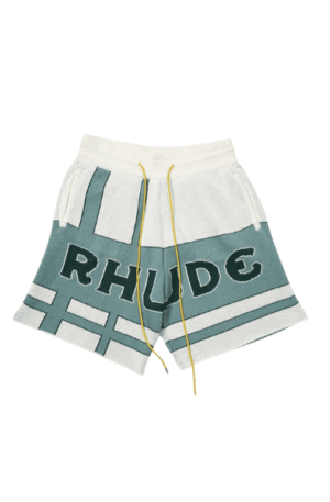 Short Rhude"Verde/Branco"