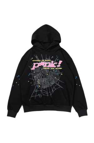 Moletom Sp5der P*nk "Preto"