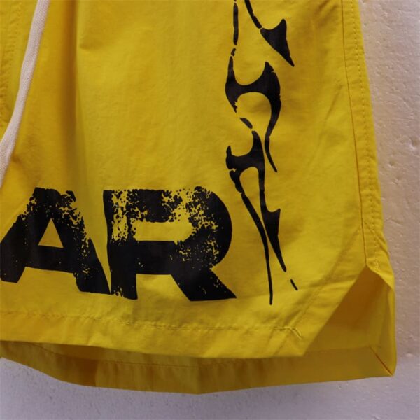 Short Hellstar com Estampa de Chamas "Amarelo" - Imagem 3