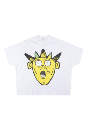Camisa Billionaire Studios Yellow Face"Branco"