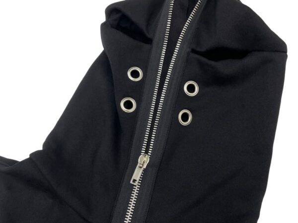 Jaqueta Rick Owens Gimp com zíper e capuz - Imagem 3